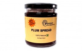 Yummium Plum Spread 100% Natural  Glass Jar  225 grams
